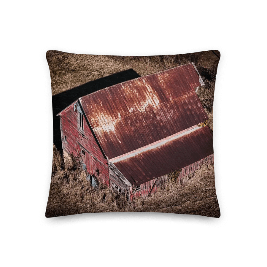 Seasons on the Farm - Double Sided – Rustic Barn Pillow Soft, Durable Fabric With Sublimation-Printed Photo product image (1)