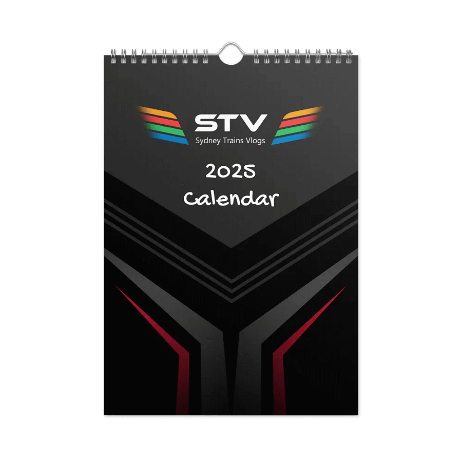 Sydney Trains Vlogs 2025 Calendar product image (4)