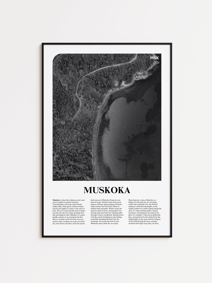 Muskoka 02 Newspaper Poster product image (1)