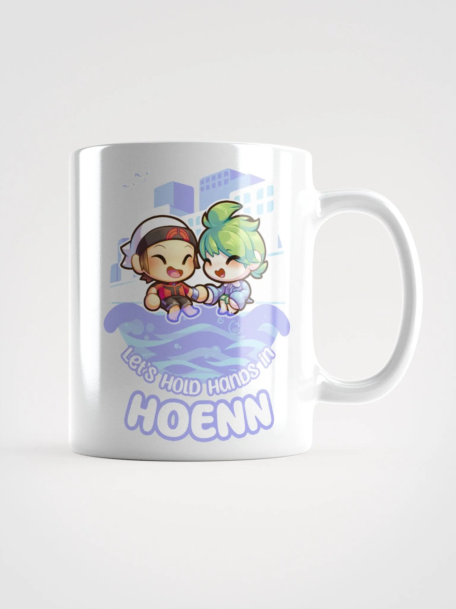 Let's Hold Hands in H Boys - Mug (White) product image (2)