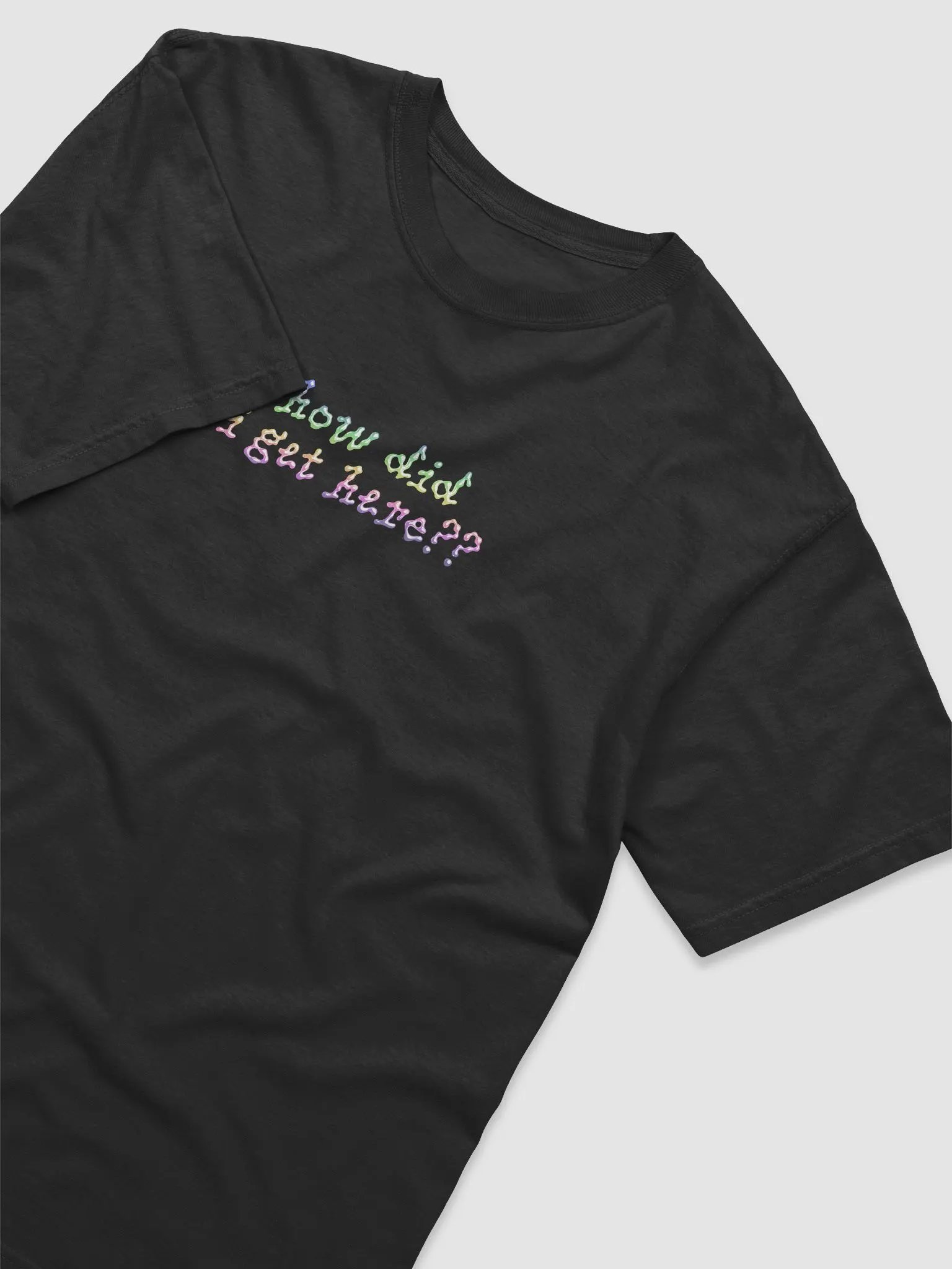 how did i get here tshirt product image (3)