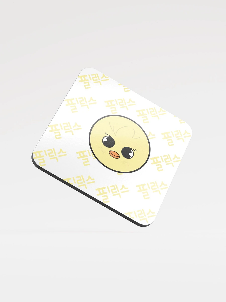 Bbokari face and hangul coaster product image (1)