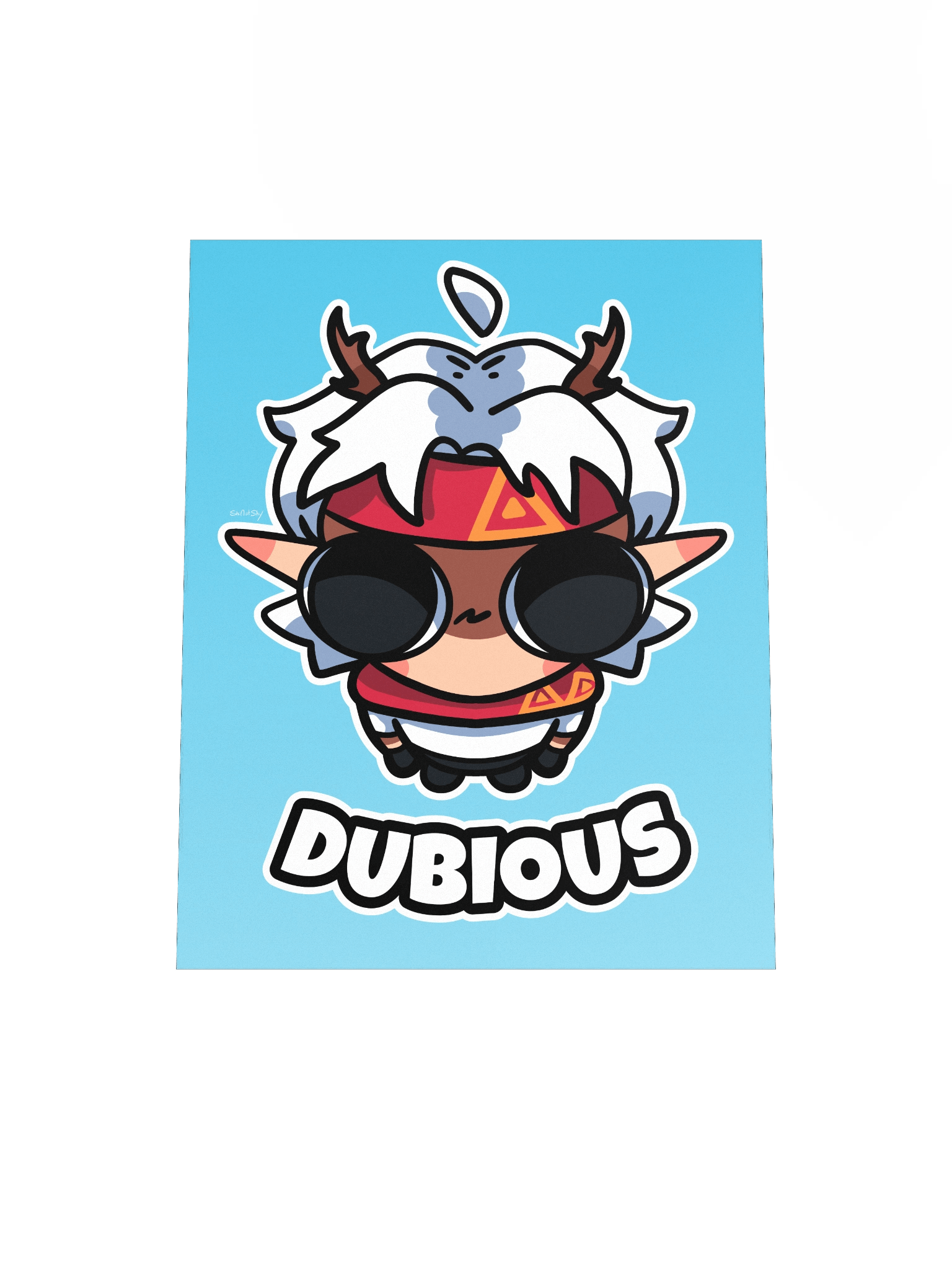 "DUBIOUS GOOBER" Poster product image (7)