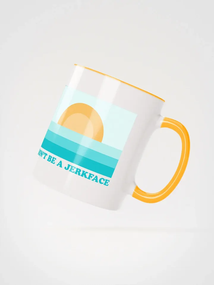 Don't Be A Jerkface - Mug with Color Inside product image (2)