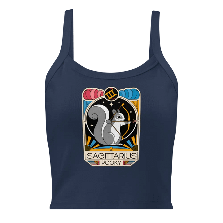 Zodiac Squirrel Women's Tank Top sagitarius product image (1)