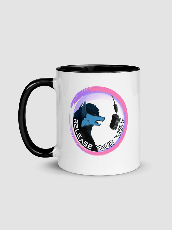 Release Your Wolf Ceramic Mug with Color Inside Mugz product image (2)