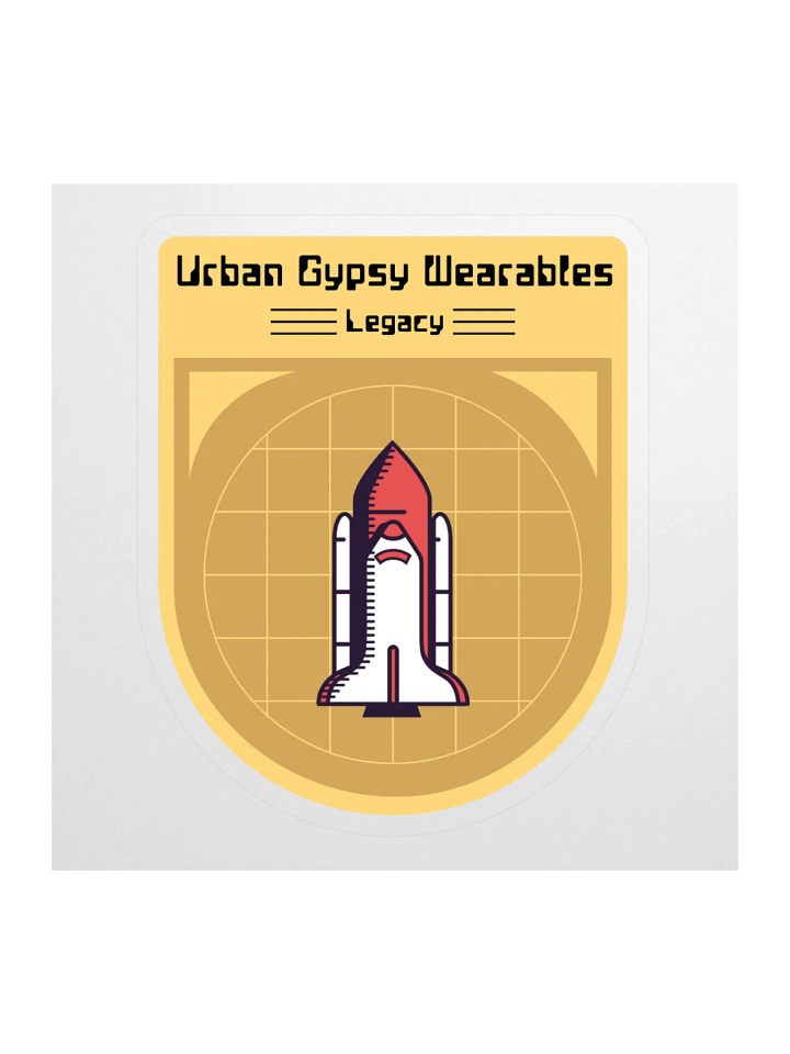 Legacy Space Shuttle Kiss Cut Stickers product image (1)