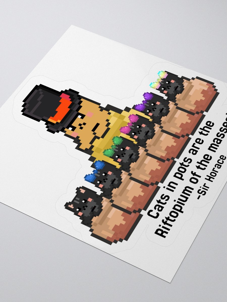 Sir Horace Kiss Cut Sticker product image (9)