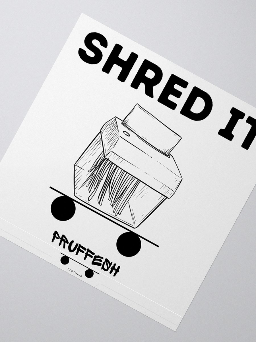 Shredder Sticker product image (2)