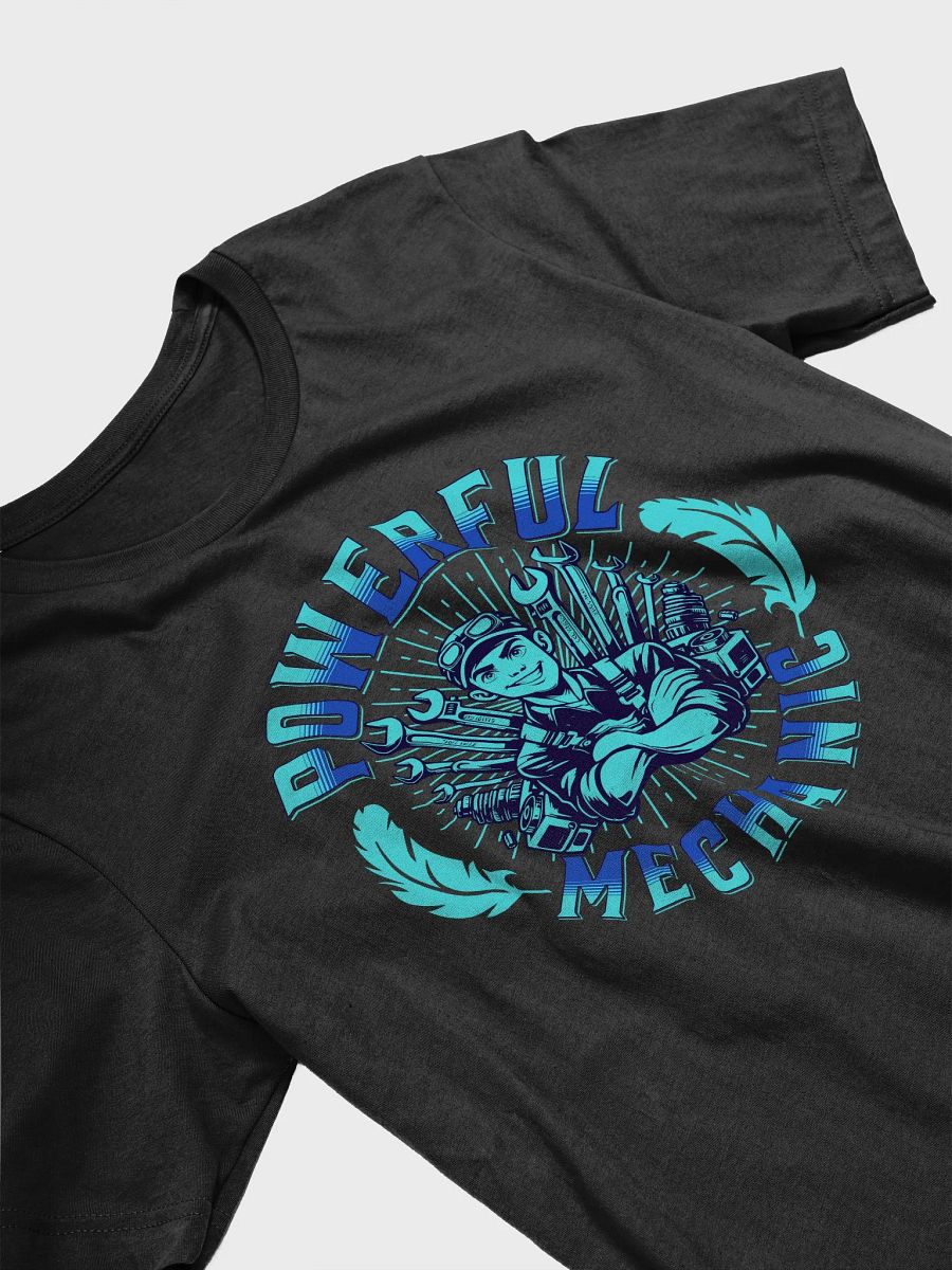 Powerful Mechanic Stylized T-Shirt product image (4)