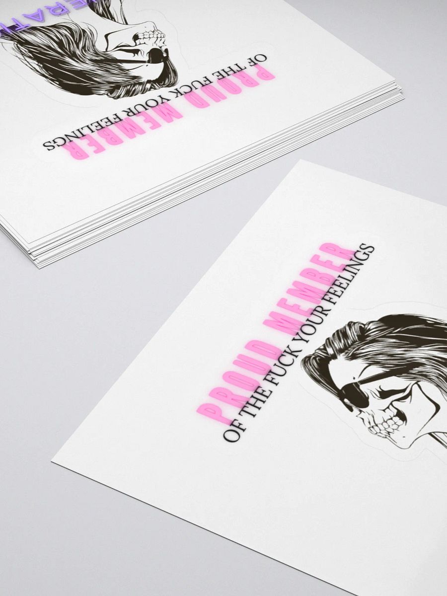 FUCK YOUR FEELINGS STICKER product image (4)