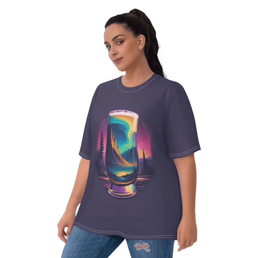 Beer Sunset All Over Print T-shirt product image (8)