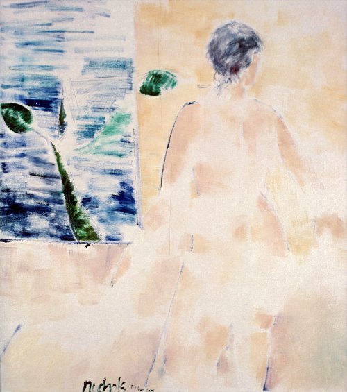 The Nude Study (1983) on canvas (24" x 20") product image (1)