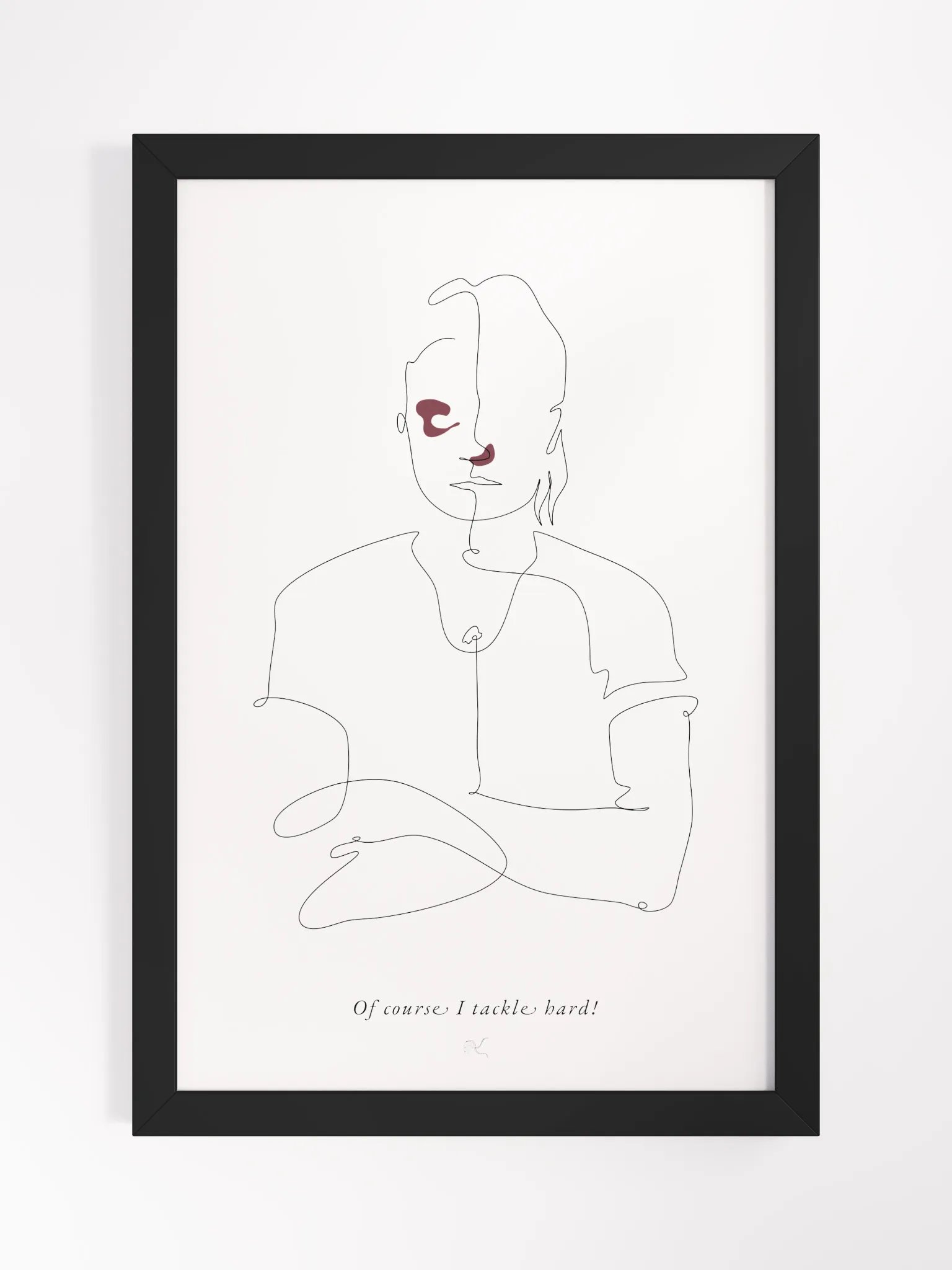 Tackle hard! GEORGIA PAGE TRIBUTE product image (1)