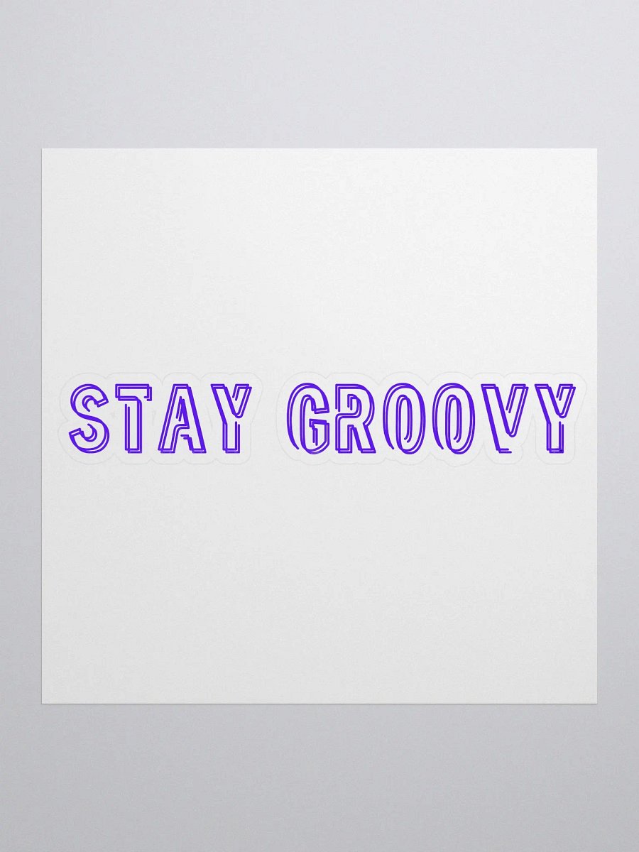 Stay Groovy Stickers product image (1)