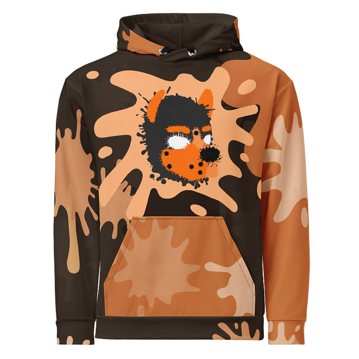 Chaos Splatter Hoodie - Orange product image (2)