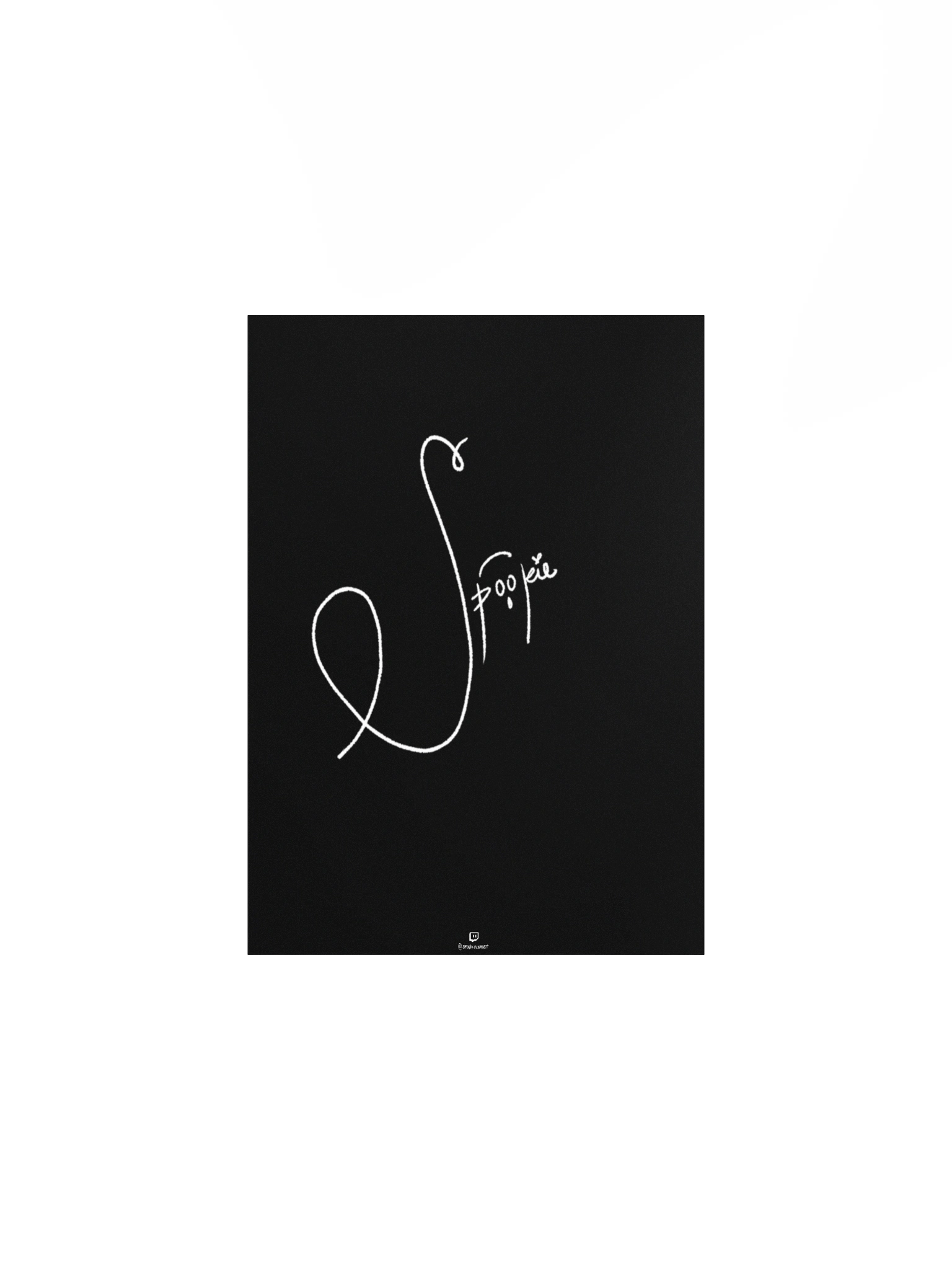 spo0kieghost SIGNATURE poster product image (1)