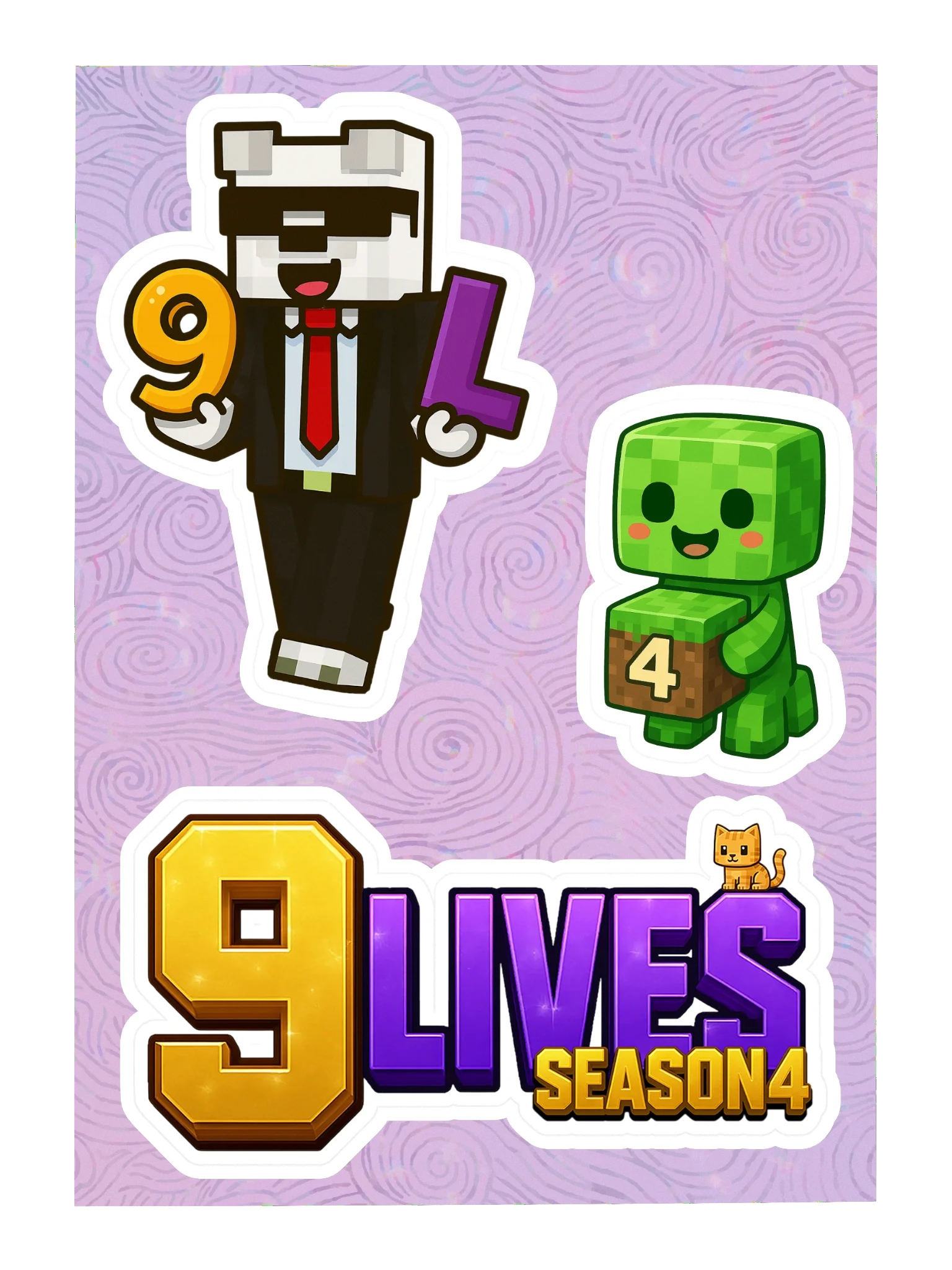 9LS4 Zoolon888 Sticker Sheet product image (1)