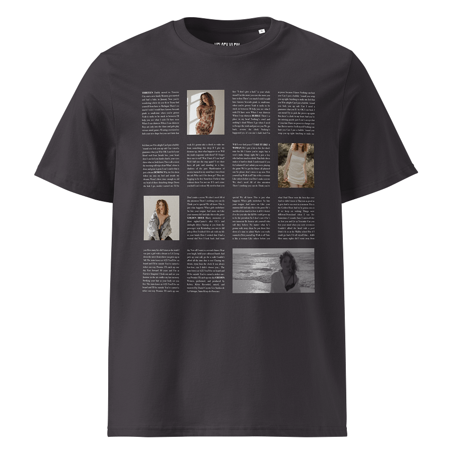 La Fabrique Sessions Lyrics – Organic Cotton T-Shirt (Dark Mode) product image (2)