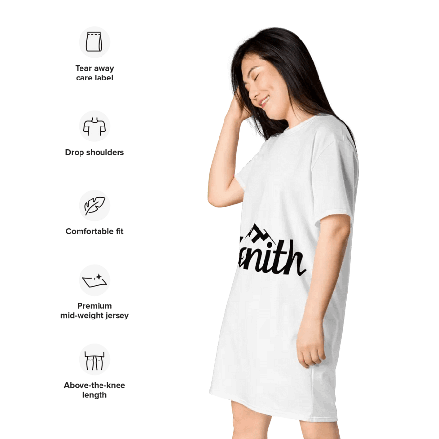 Zenith Women's Mountain Peak T-Shirt Dress product image (7)