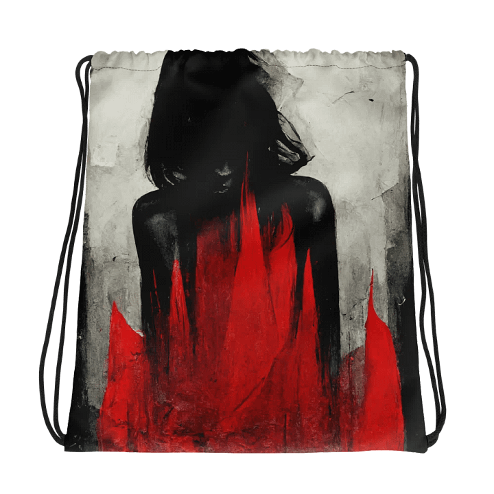 Shadowed Inferno Drawstring Bag product image (1)