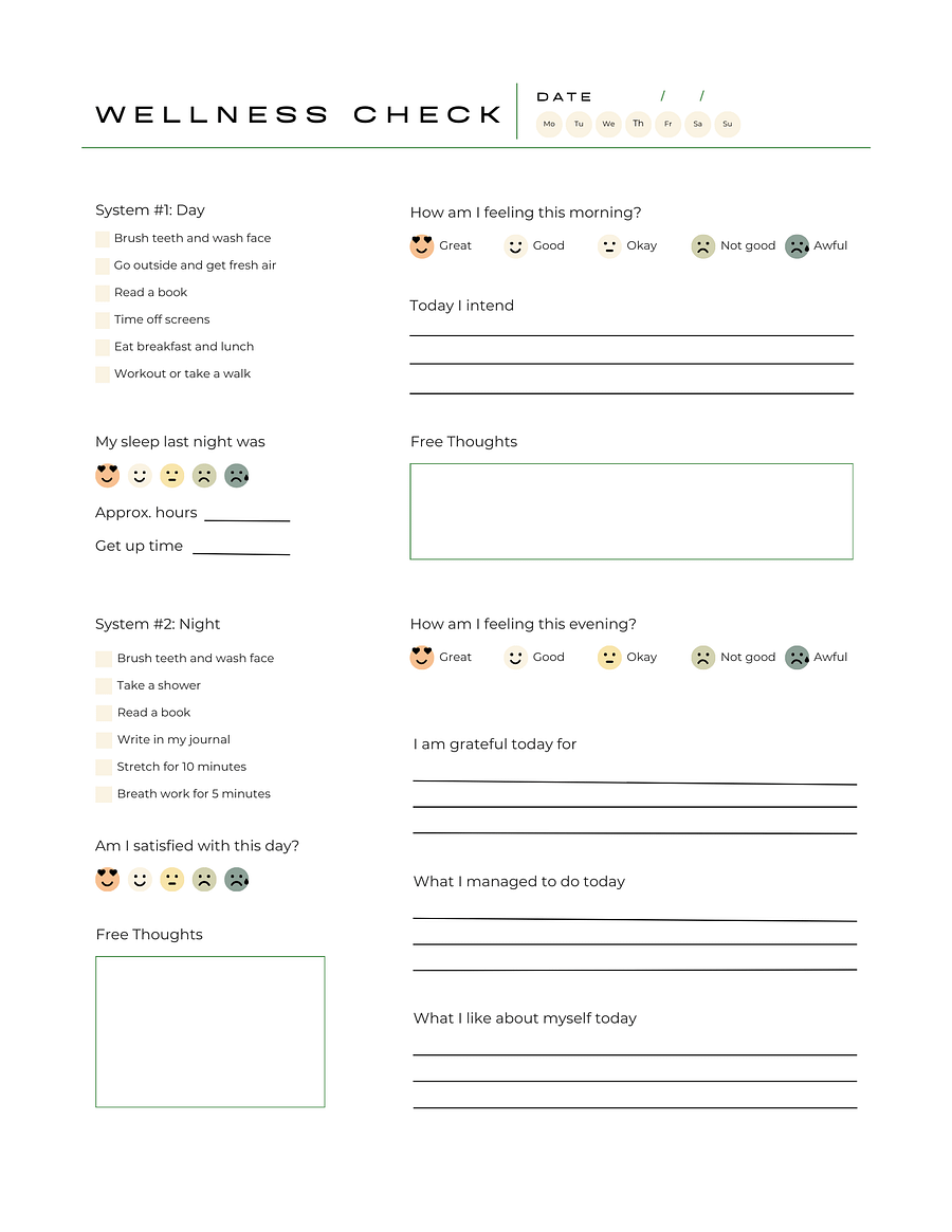 Wellness Journal & Planner product image (3)