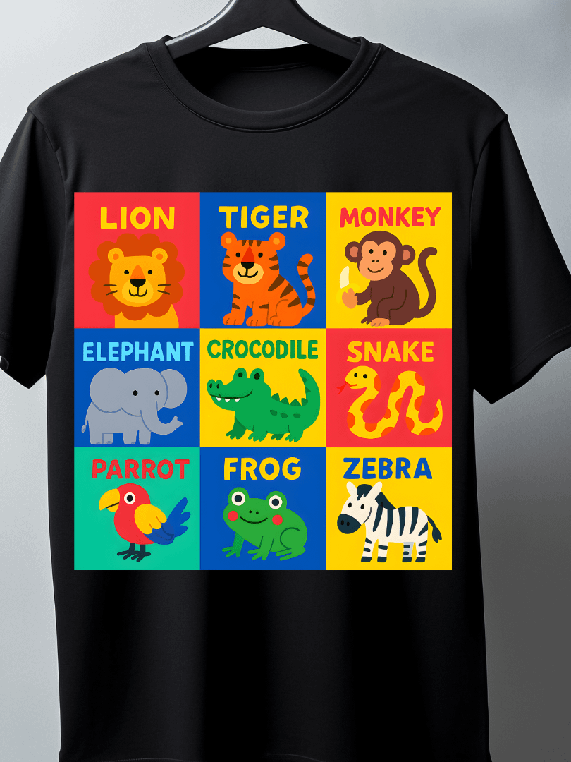 Animal Kingdom Grid Heavyweight Tee product image (3)