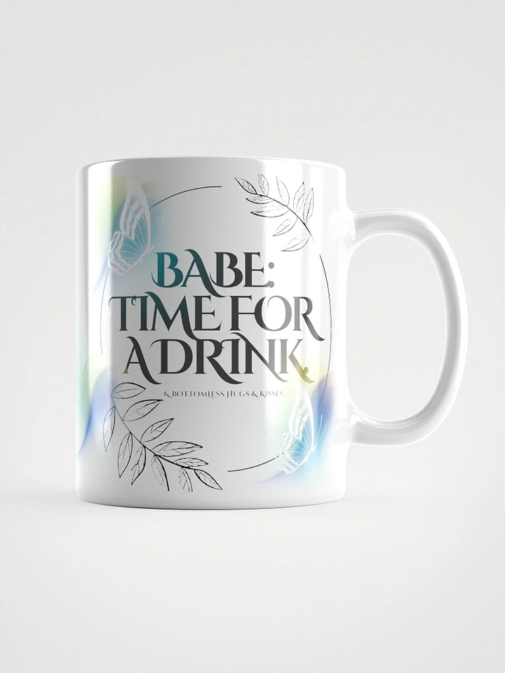 Butterfly Babe Time for a Drink Coffee Mug product image (1)