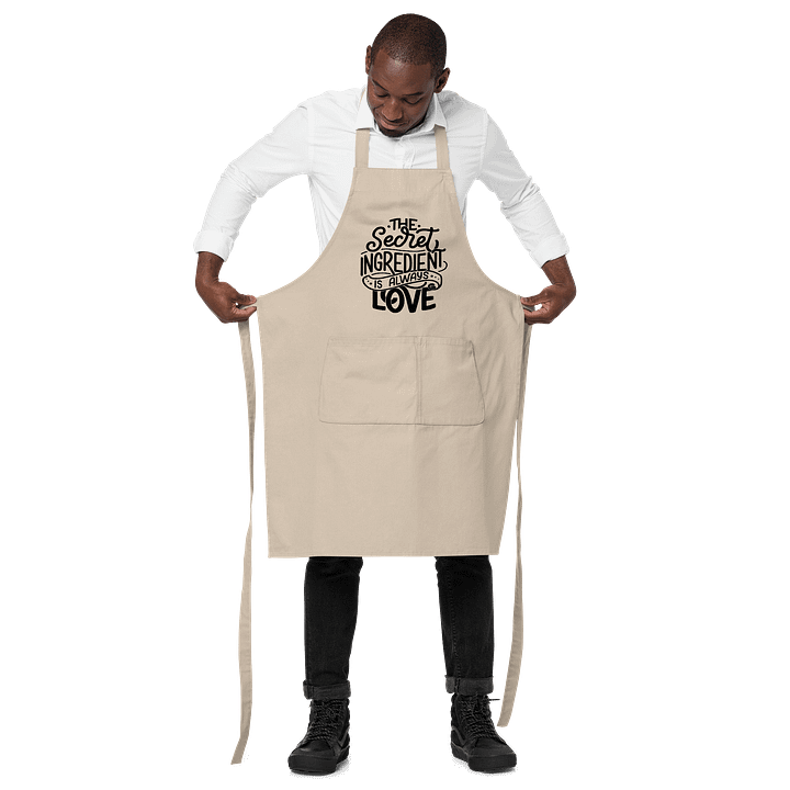 The Secret Ingredient Apron – 100% Organic Cotton product image (2)