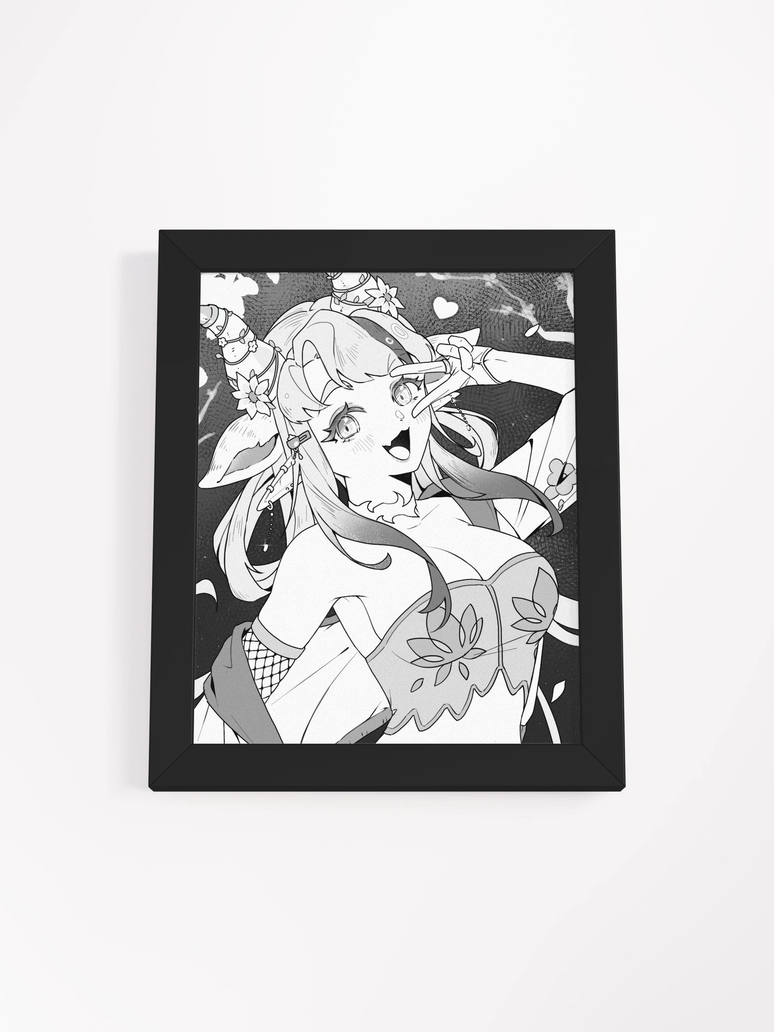 Manga Peace & Love Wall Art product image (1)