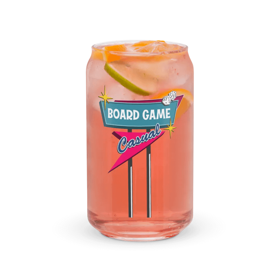 Board Game Casual Logo Can-shaped Glass product image (5)