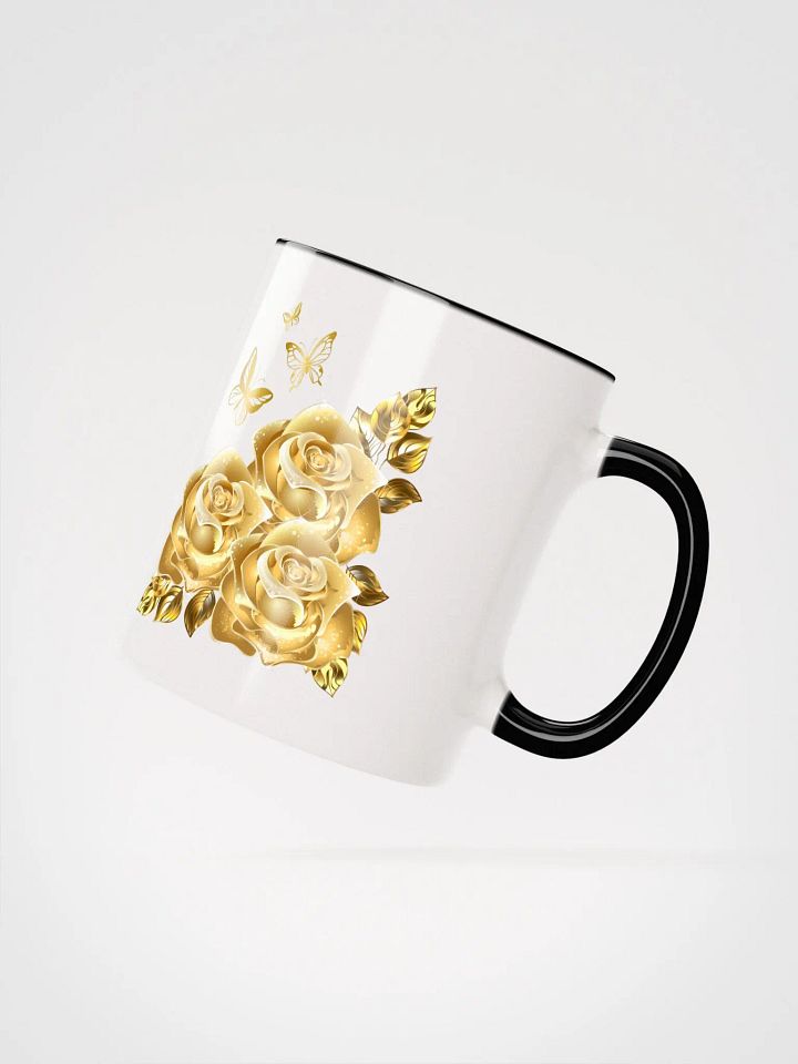 Golden Rose Garden Ceramic Mug product image (3)