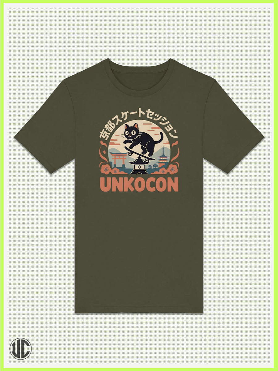 Kyoto Skate Session – UnkoCon Graphic T-Shirt product image (1)