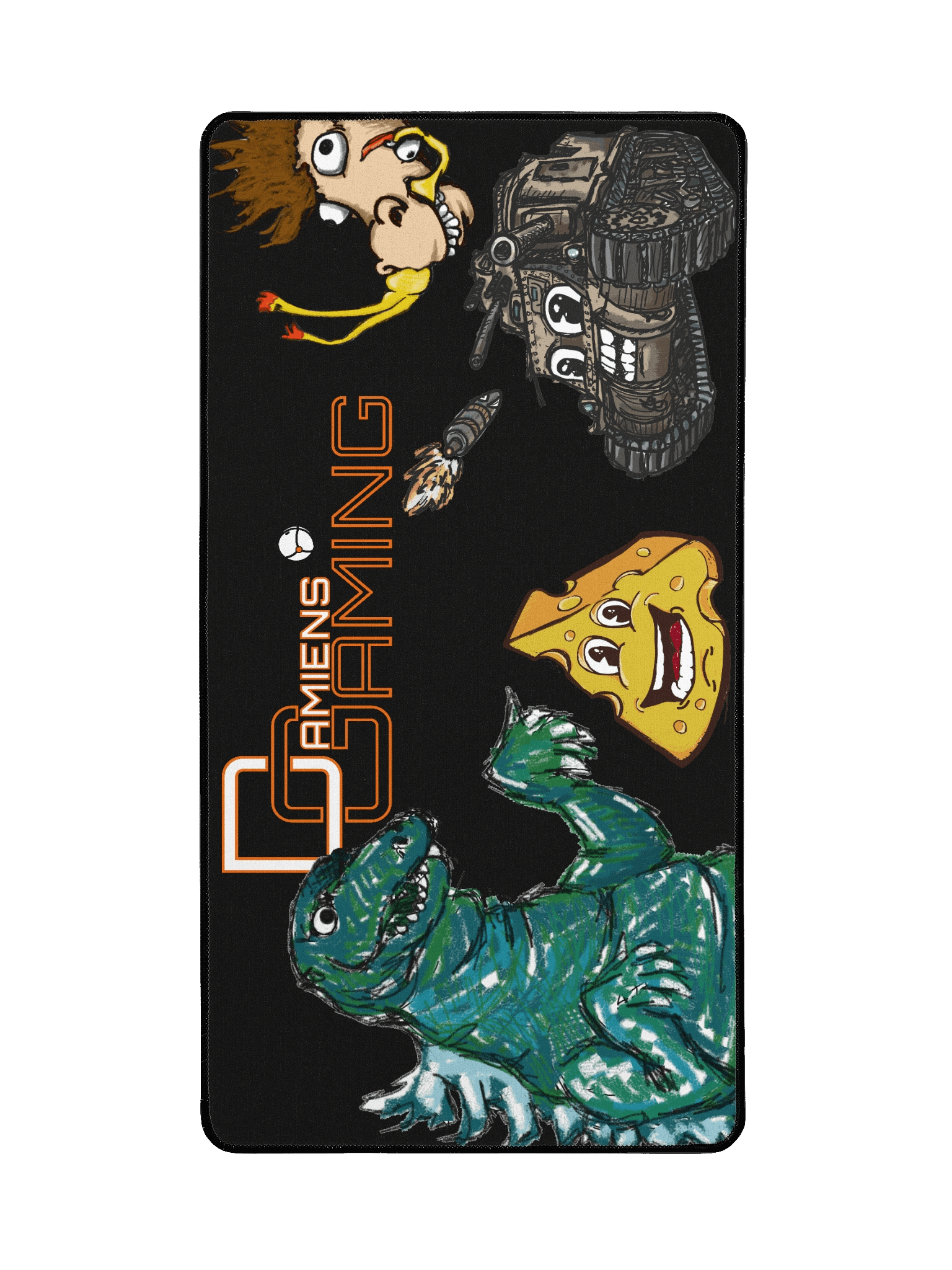 DamiensGaming Collage Desk Mat product image (2)
