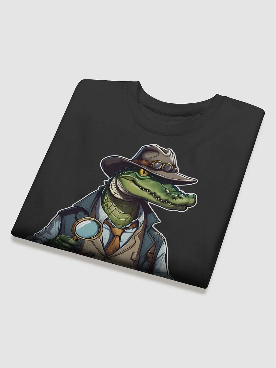 Funny Alligator Investigator Crime Solver Sweatshirt product image (4)