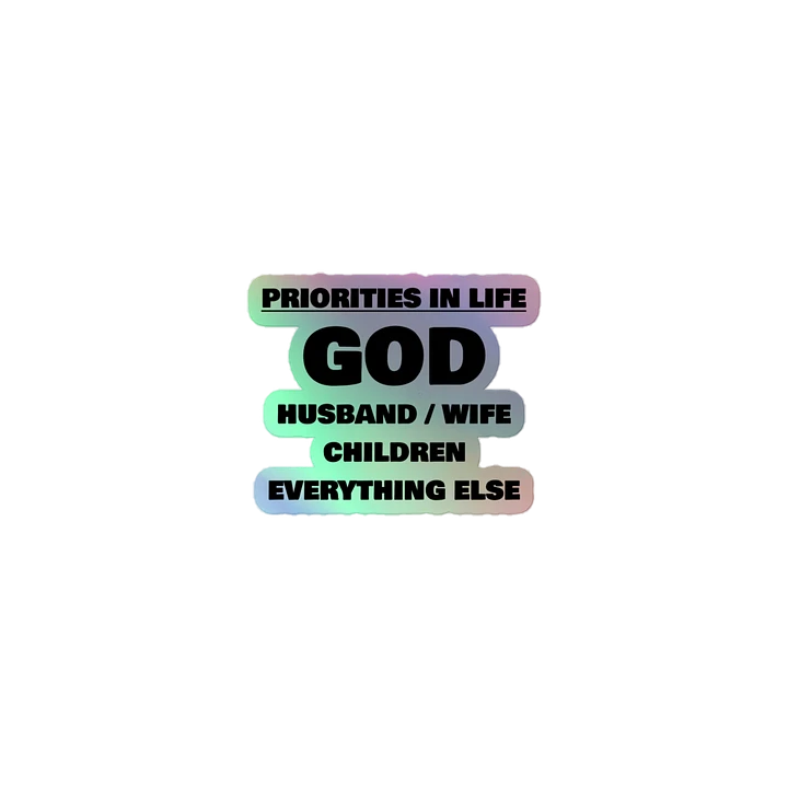 Priorities in Life product image (1)