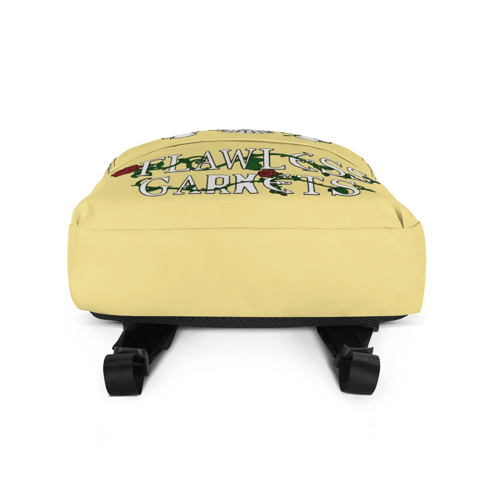 Flawless Garnets ONE PIECE Backpack Design 2 Yellow product image (2)
