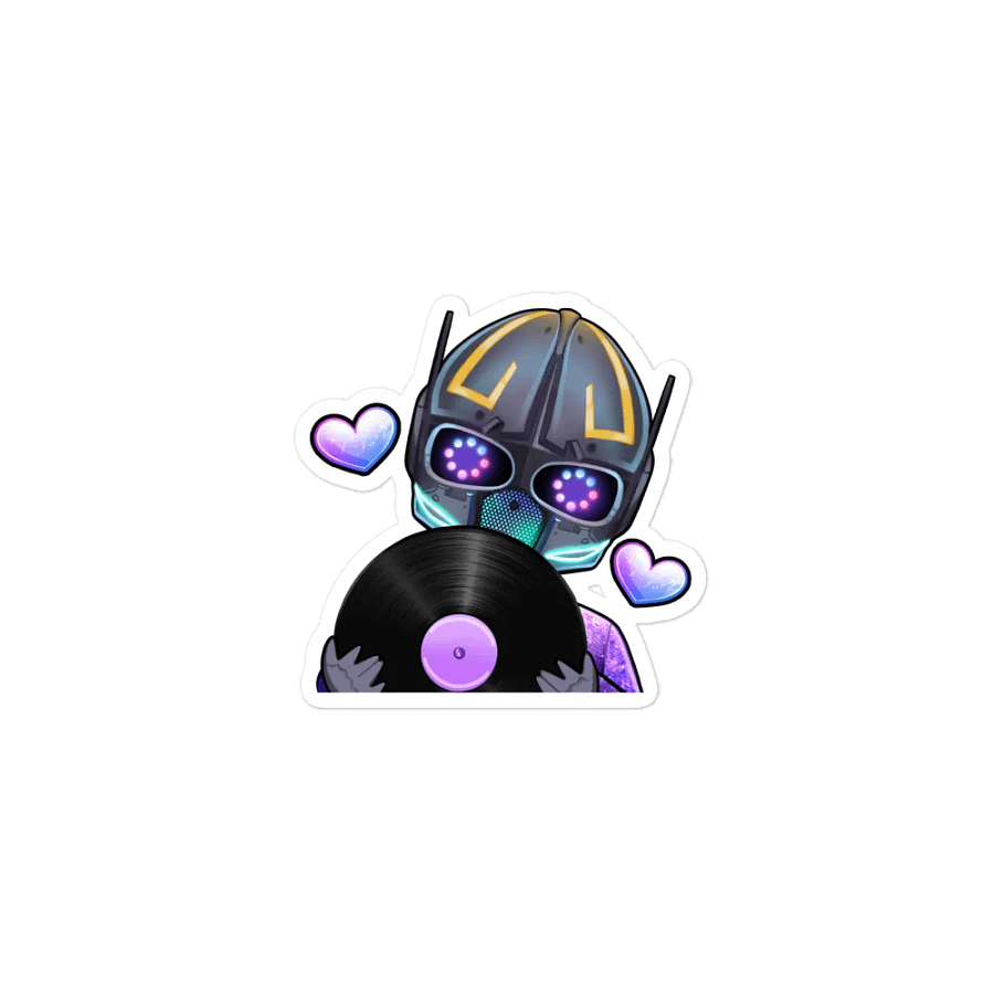Funkbot Vinyl Magnet product image (1)