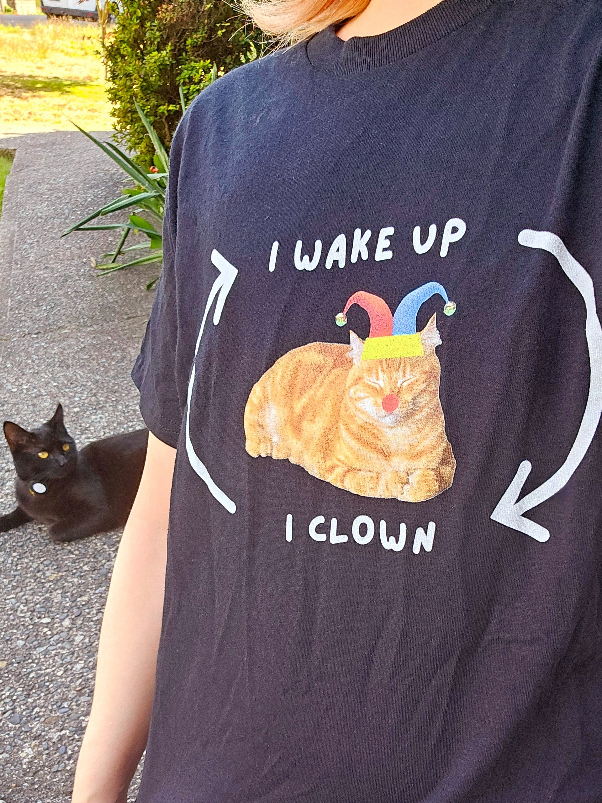 I wake up I clown unisex tee product image (1)