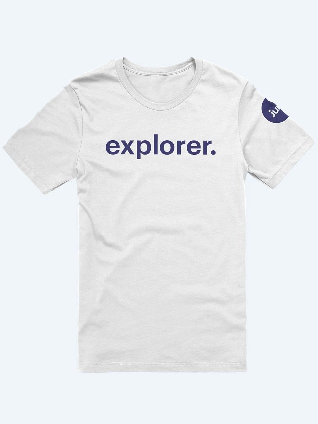 Explorer T-Shirt, White product image (1)