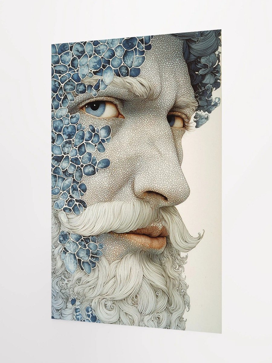 The Watchful Guardian: Fantasy Poster of a Male Forest Protector product image (3)