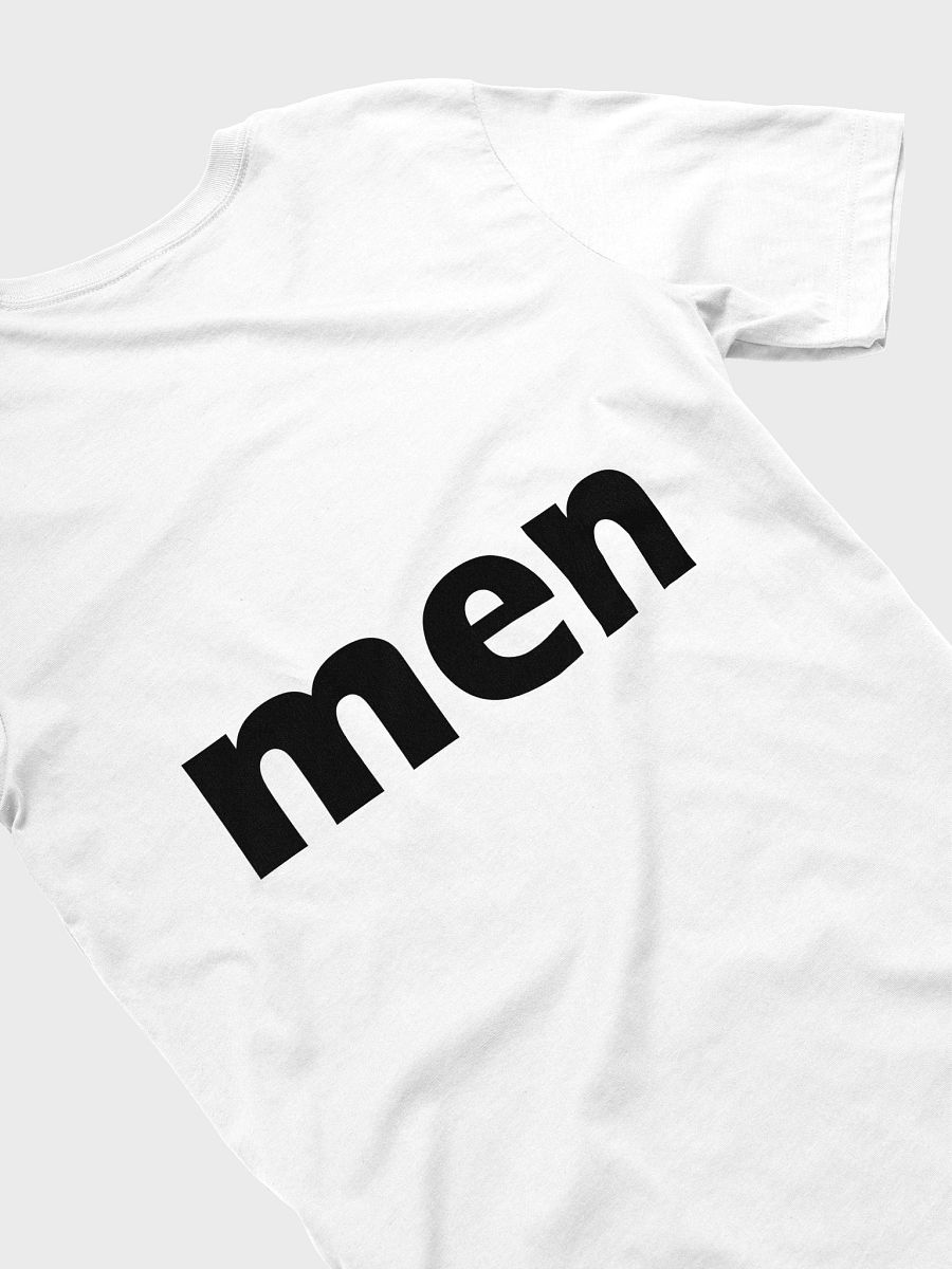 men t-shirt ("men" as in it literally says men) product image (14)