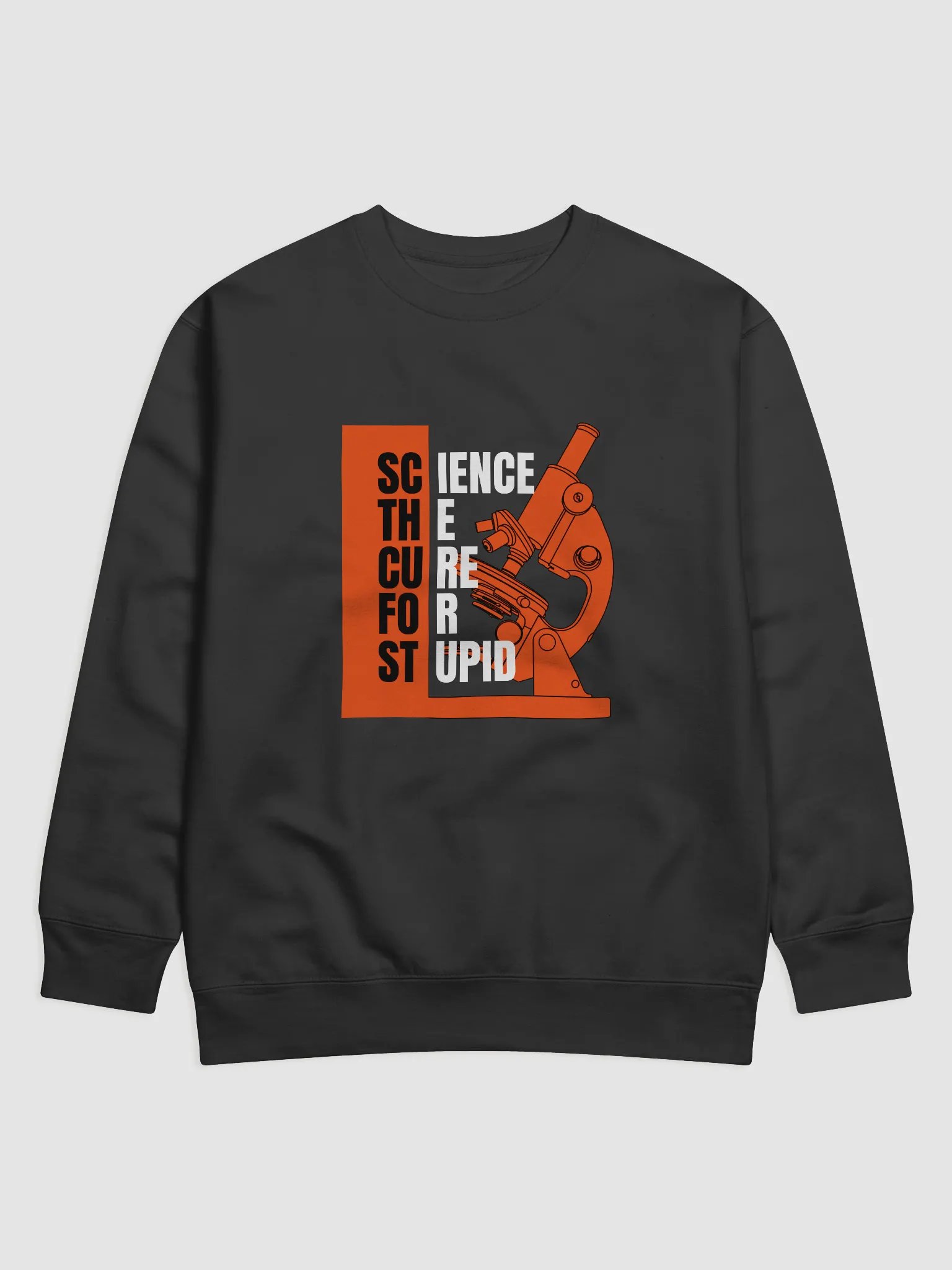 Vintage Microscope Illustration Premium Sweatshirt product image (1)