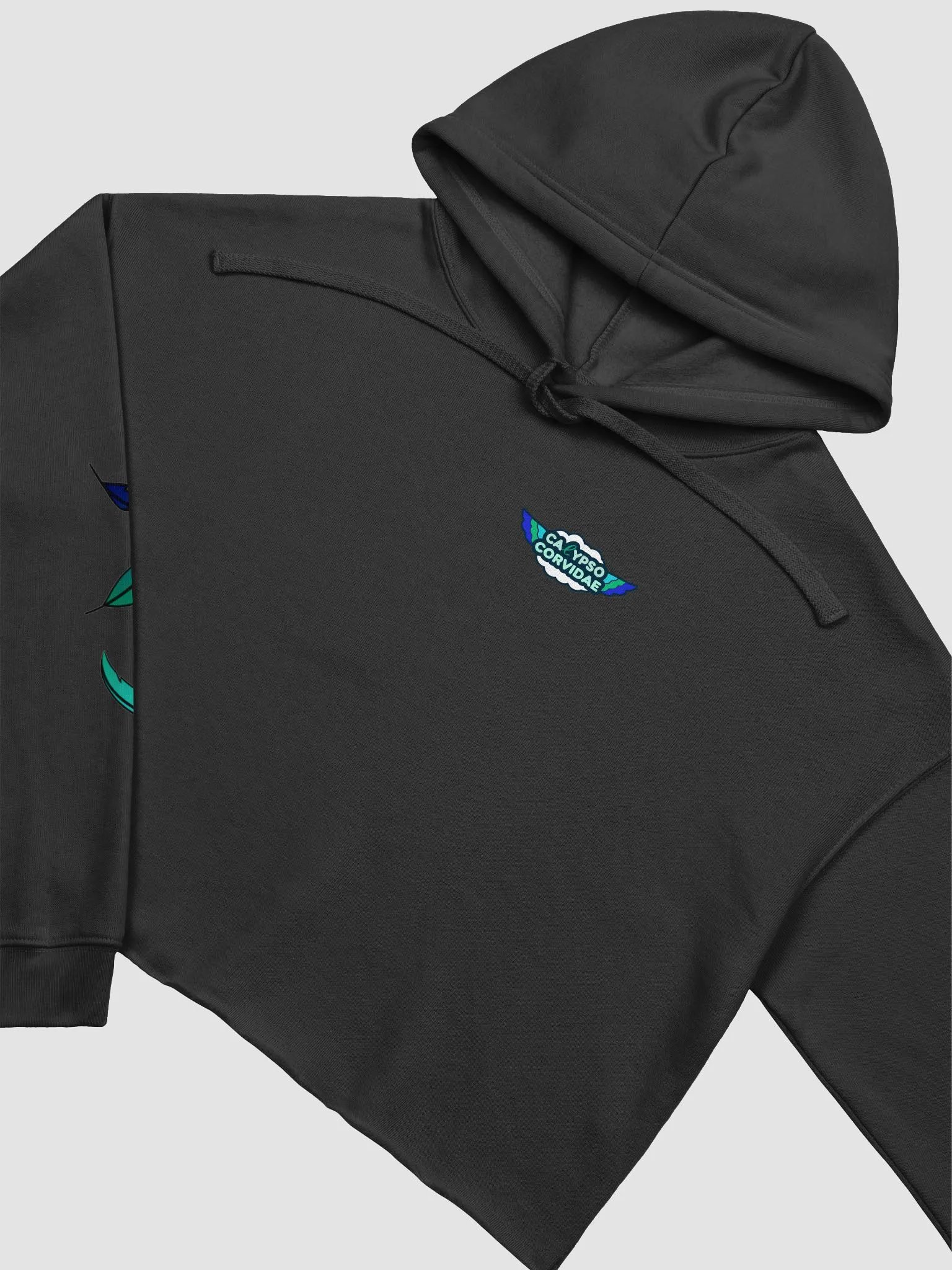 Manga Panel Crop Hoodie product image (3)