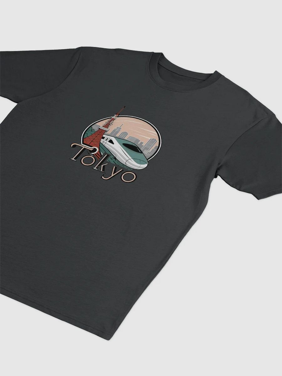 Tokyo Cityscape Cotton Heritage Men's Premium Heavyweight Tee product image (3)