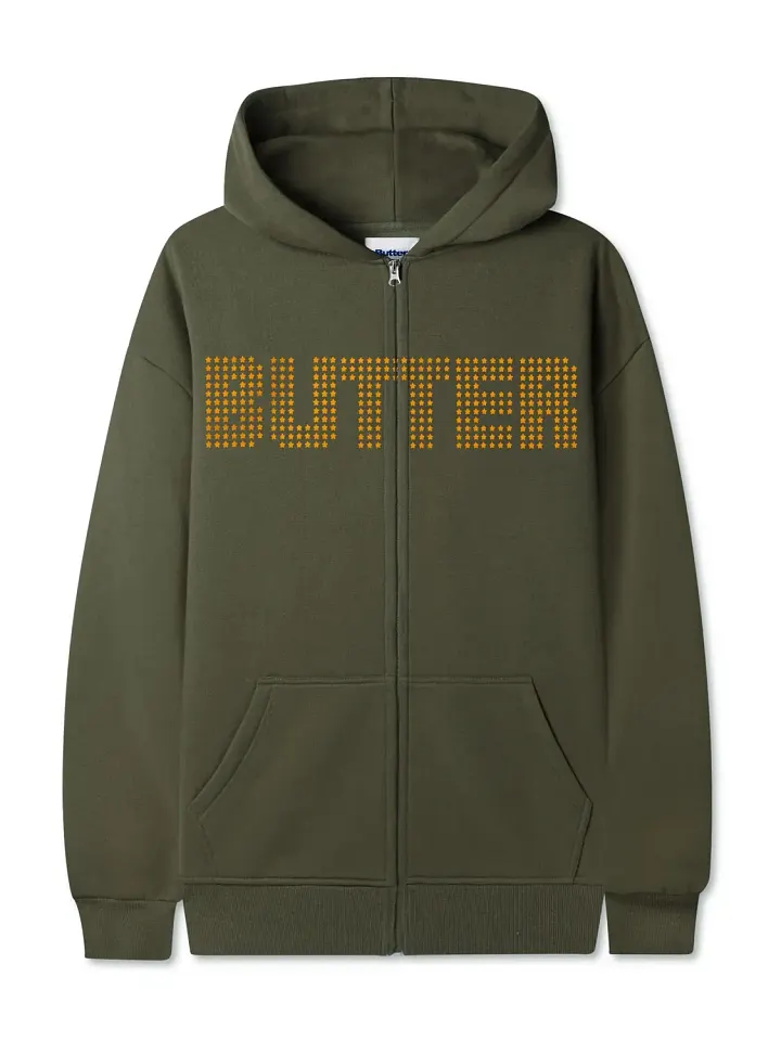 Stars Zip-Thru Hood, Army product image (1)