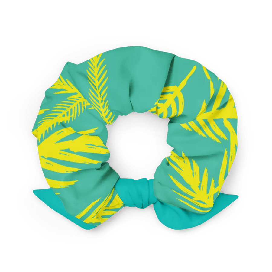 JoBeths' All-Over Print Scrunchie Green & Yellow product image (2)