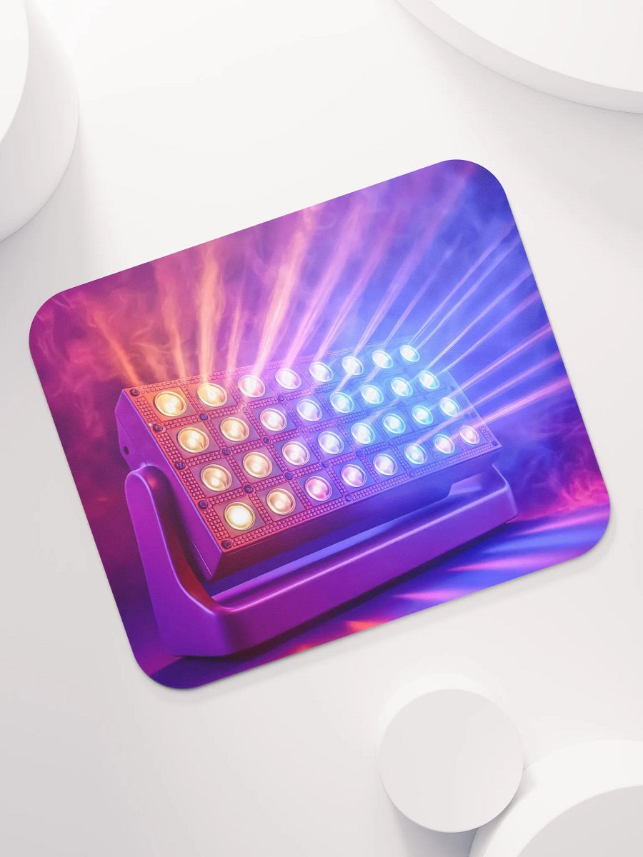 Theatrically Jerry: "Dynamic Beams" Wash/Beam Light Mouse Pad product image (7)