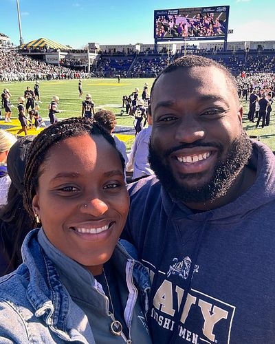 Quick getaway, big memories. This weekend, @tianaa.marieee and I visited our alma mater, the @usnavalacademy , and it felt li...