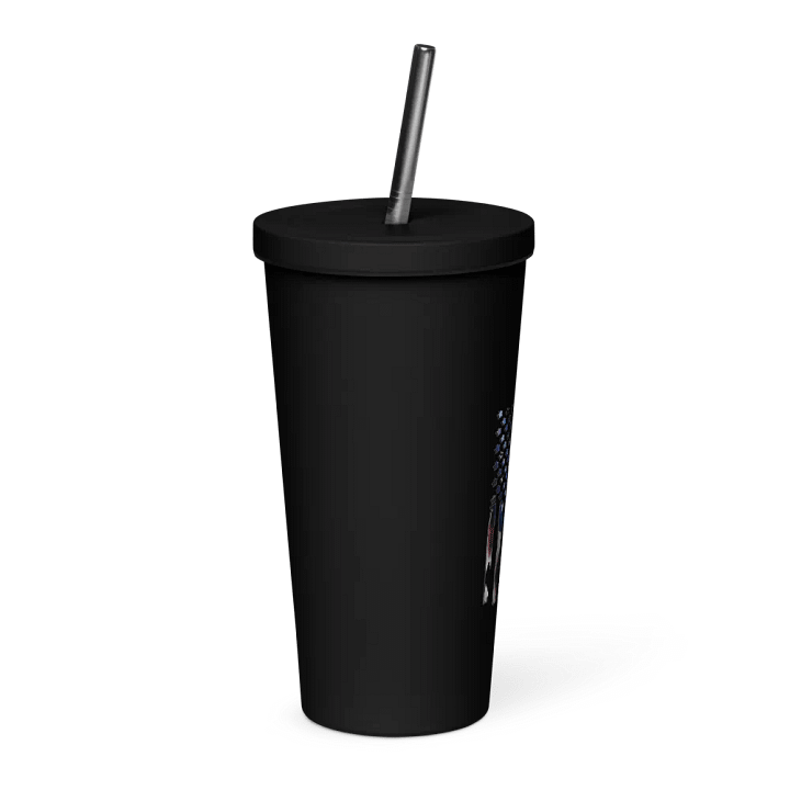 Patriotic Trucker Insulated Tumbler product image (1)